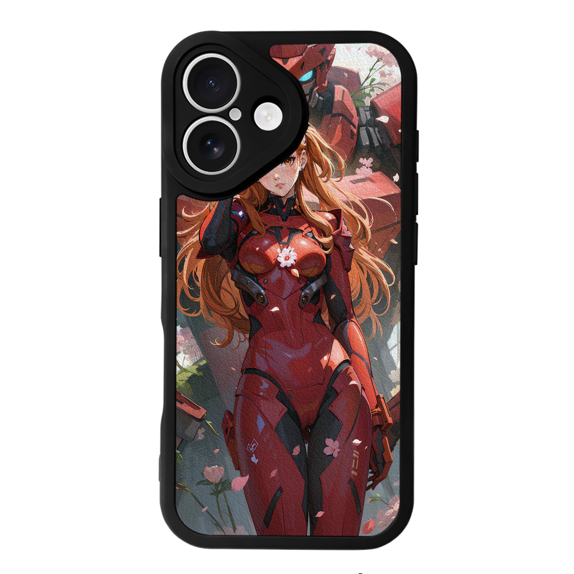 （画像用） EVA 新世紀エヴァンゲリオン 【iPhone 16シリーズ対応】シリコンスマホケース（レザー調） 材質：シリコン